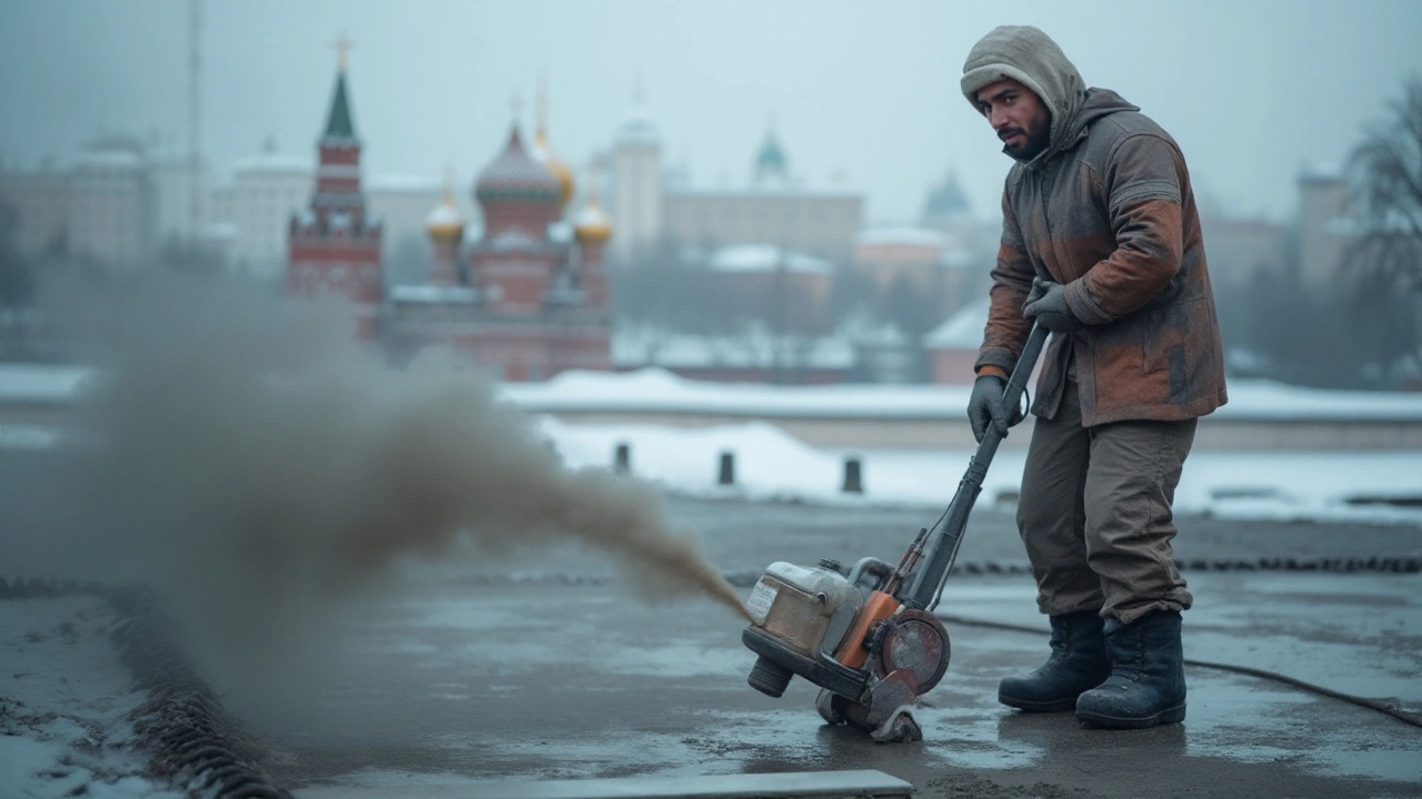 Почему необходимо прогревать бетон в холодную погоду