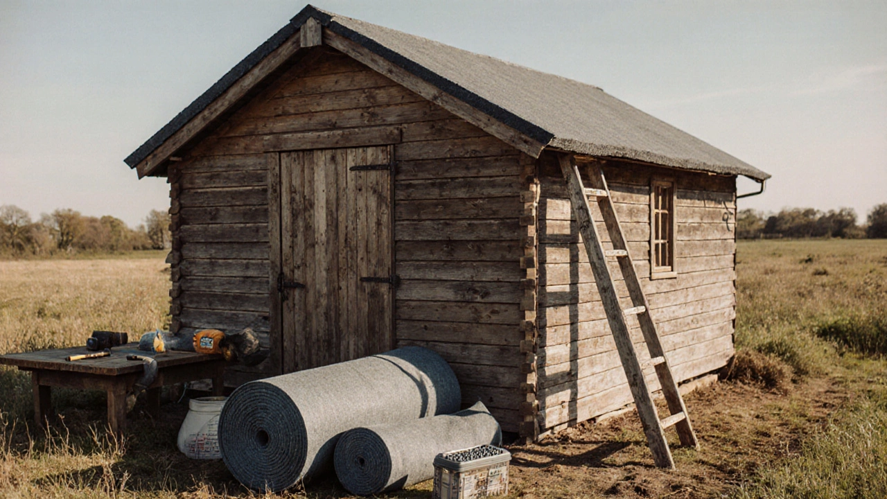 Два слоя войлока на крышу сарая: можно ли и как правильно укладывать