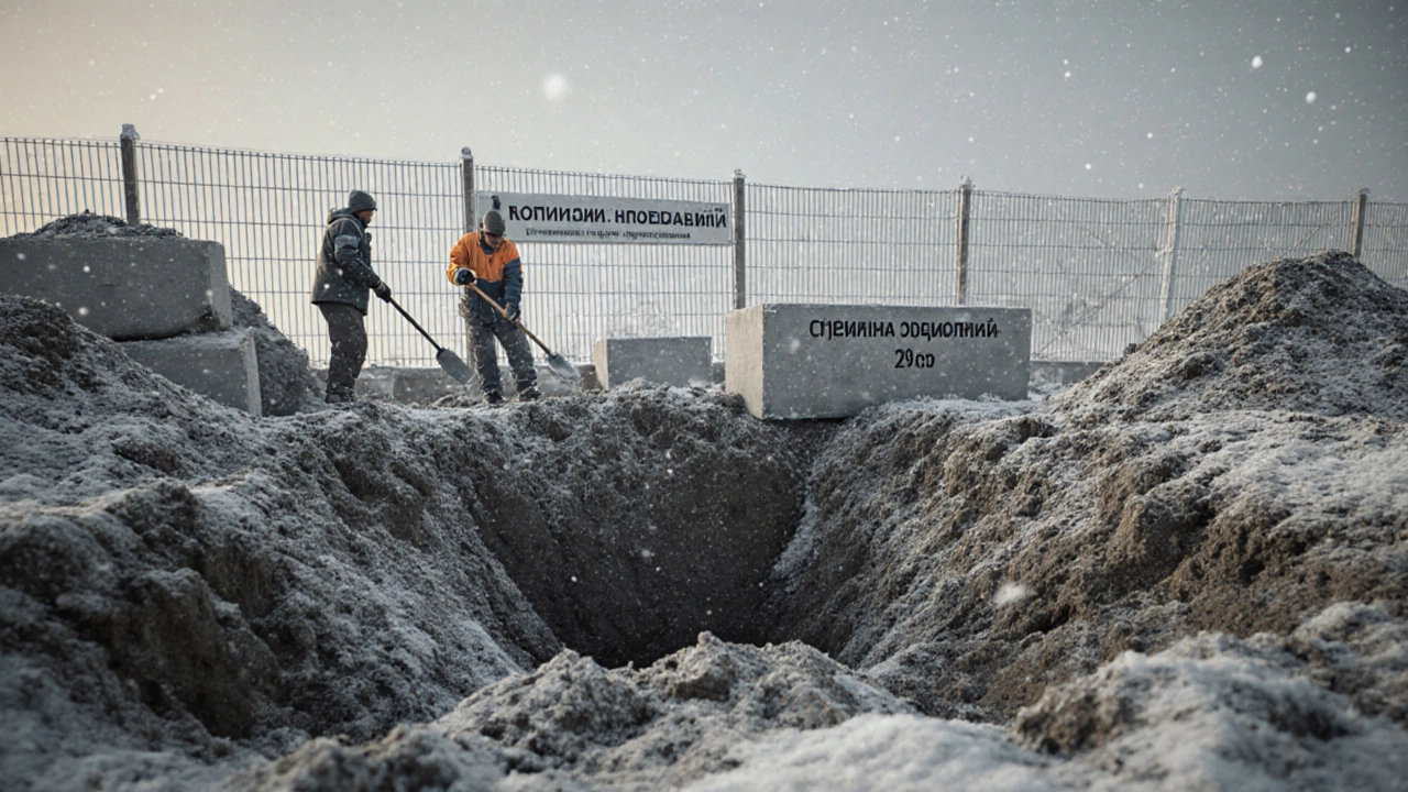 Какой глубины должен быть фундамент для забора в условиях Урала