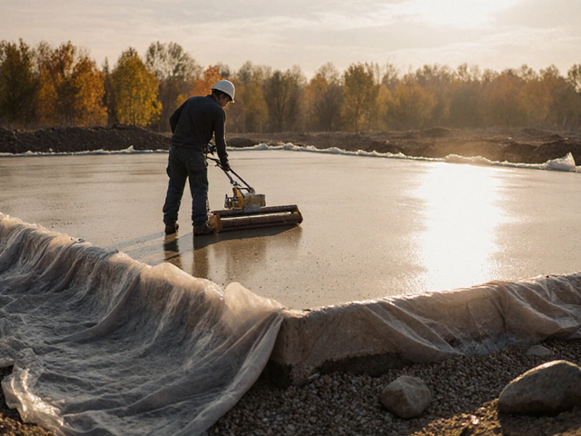 Как залить бетонную площадку, чтобы она не треснула: пошаговая инструкция
