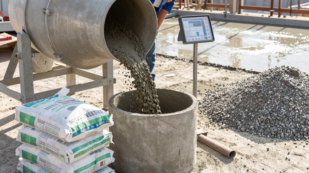 Как замесить бетон М300: точные пропорции и пошаговая инструкция