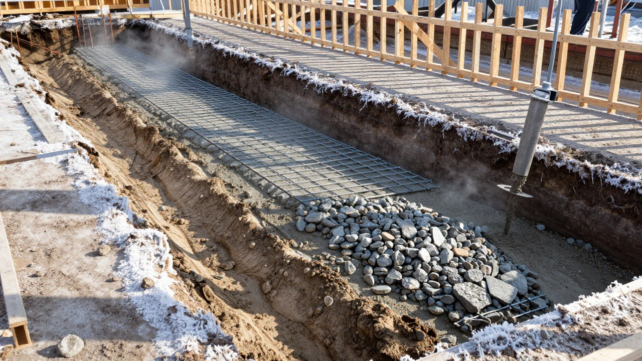 Можно ли заливать бетон прямо на щебень? Правильная технология устройства фундамента