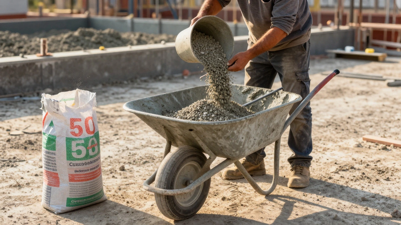 Сколько кубов бетона получается из одного мешка цемента: точный расчет для строительства