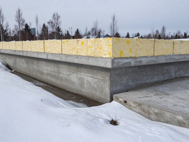 Сколько должна быть высота фундамента: нормы и расчет для дома в Сибири