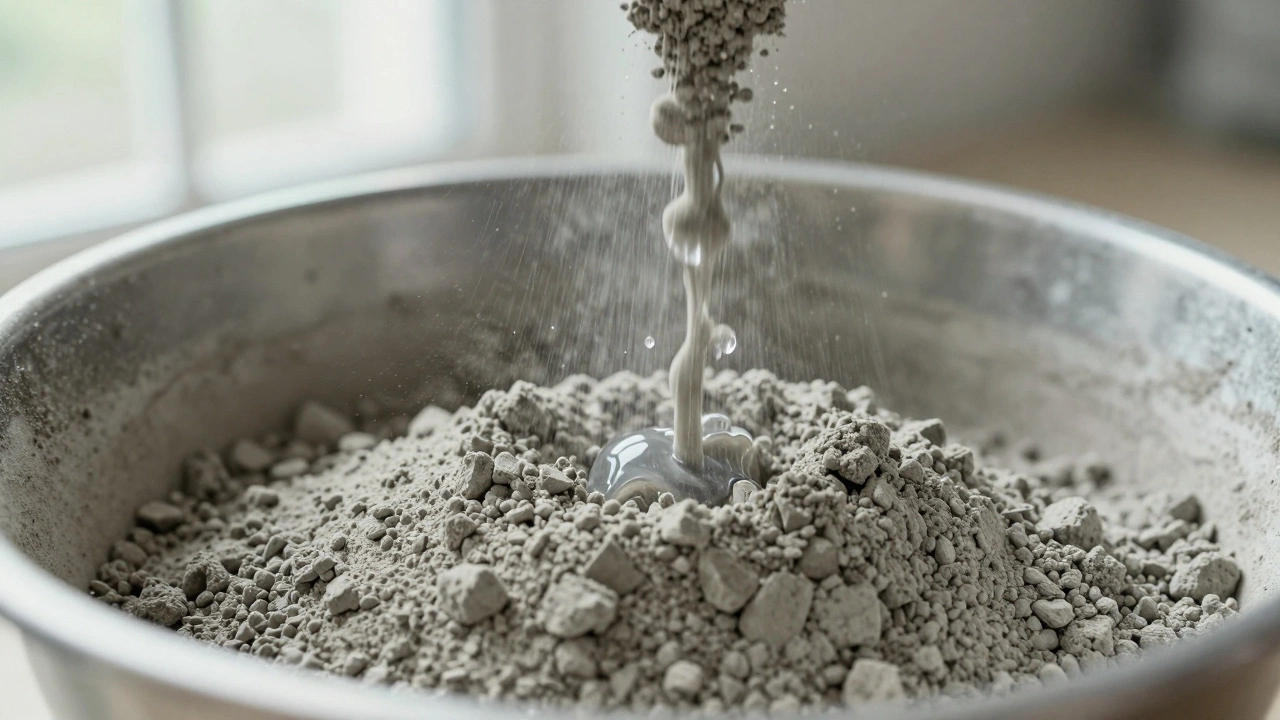 Что заставляет цемент затвердевать: простой разбор химии бетона