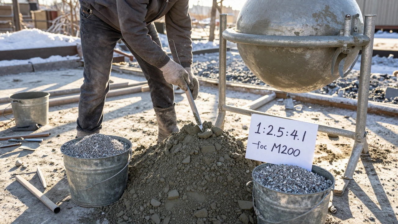 Как рассчитать количество цемента и песка для бетона: простая формула для дома