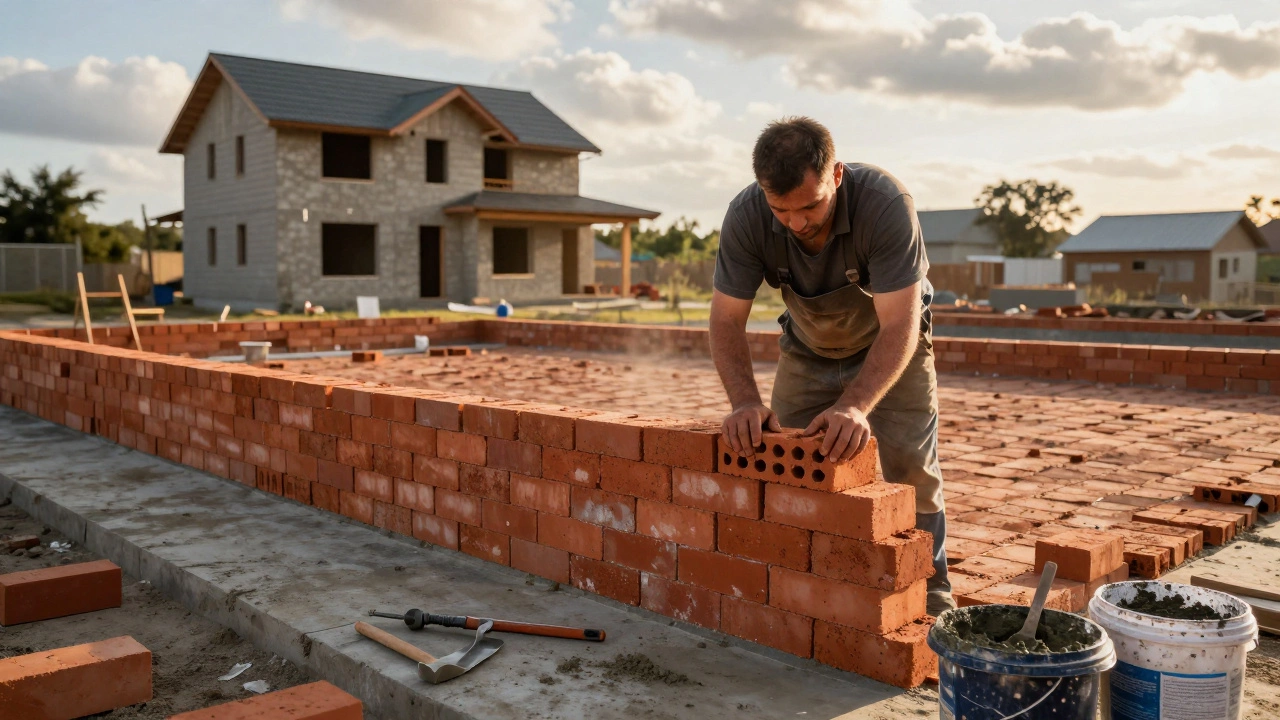 Какие бывают виды строительных работ при возведении дома