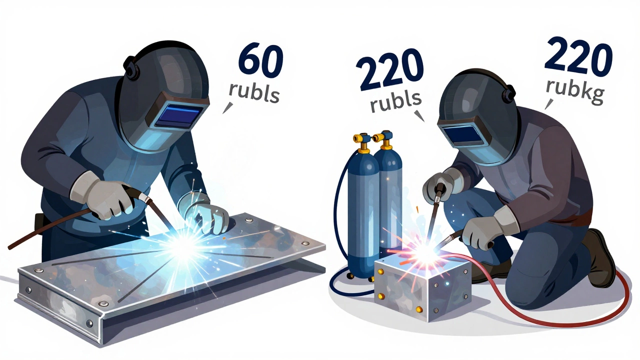 Сравнение сварки стали Ст3 и алюминия: простой процесс против сложного оборудования.
