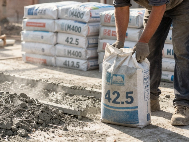 Что значит цемент М400 и почему он чаще всего выбирается для строительства?