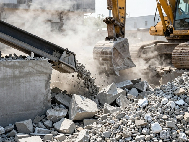 Можно ли превратить бетон в гравий? Разбор процесса и практические ограничения