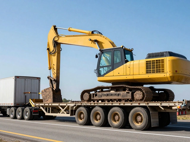 Тралы и платформы: как называется машина для перевозки строительной техники