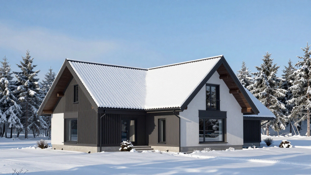 Высота конька крыши: как рассчитать правильно, чтобы кровля не потекла